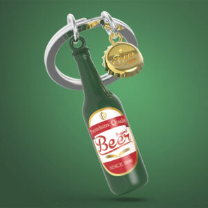 Llavero Botella de Cerveza