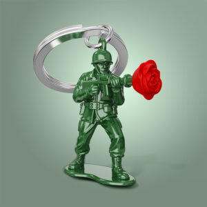 Llavero Soldado del Amor