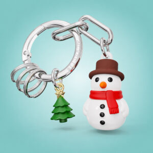 Keycharm Muñeco de Nieve