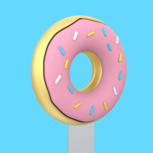 Marcapáginas Donut