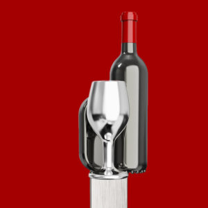 Marcapáginas Vino Tinto